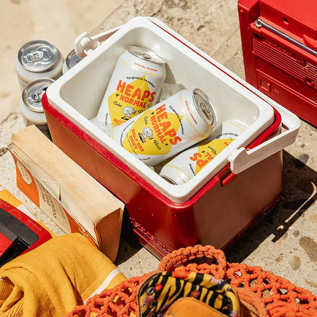 Heaps Normal Half Day Hazy Pale Ale 375mL can - non-alcoholic craft beer - NB21HNC boozzero.com