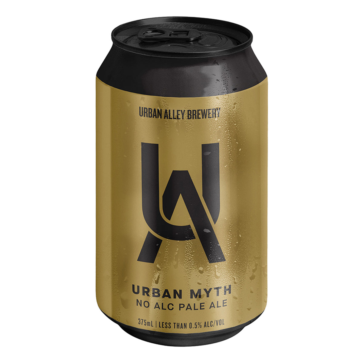 Urban Alley Brewery Urban Myth No Alc Pale Ale 375mL can - non-alcoholic craft beer - NB23UAC boozzero.com